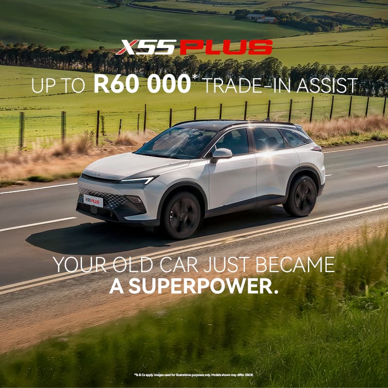 BAIC X55 Plus Trade-In Assist Slider Banner